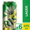 Pack Cerveza Cristal Latax6 470cc