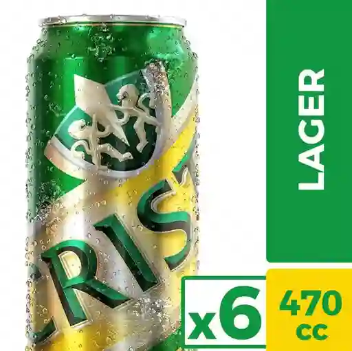 Pack Cerveza Cristal Latax6 470cc