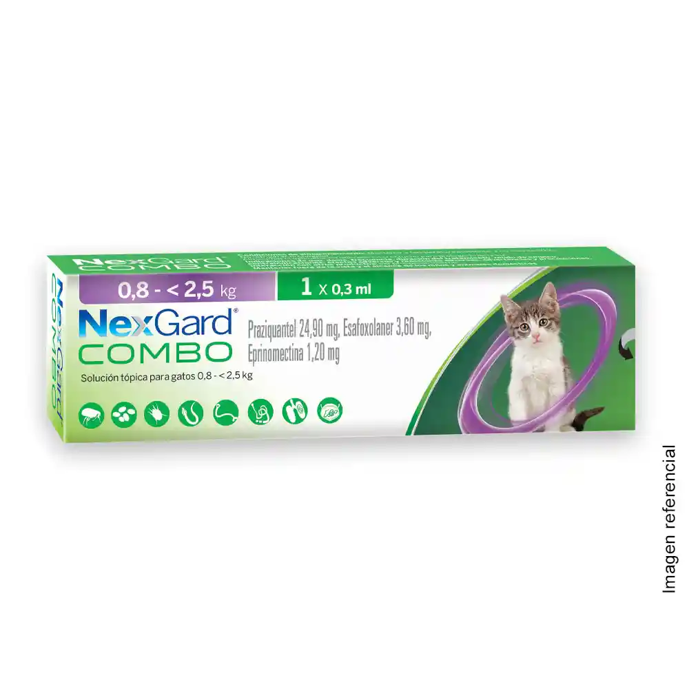 Nexgard Combo 0.8 - 2.5 Kg