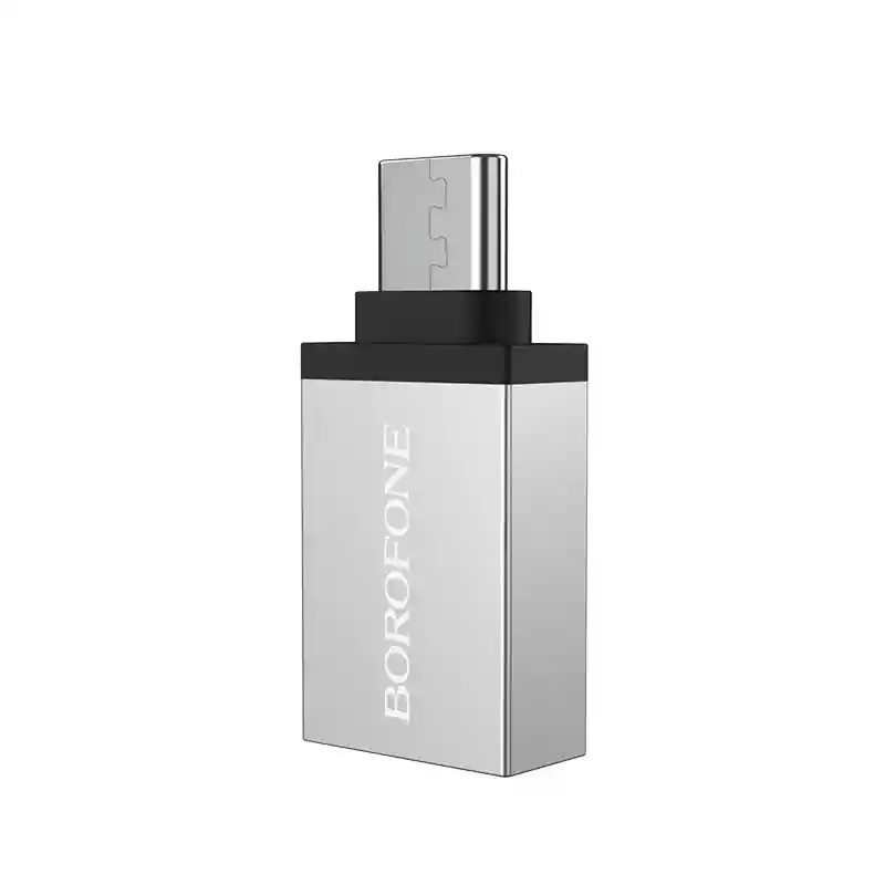 Adaptador Otg Usb-a A Usb-c/tipo C Borofone Bv3