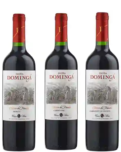 Promo 3 Vinos Doña Dominga Varietal