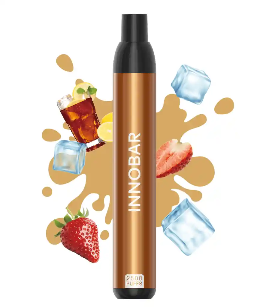 Vaporizador Innobar Strawberry Lemonade 2500 Puffs 0% Nic