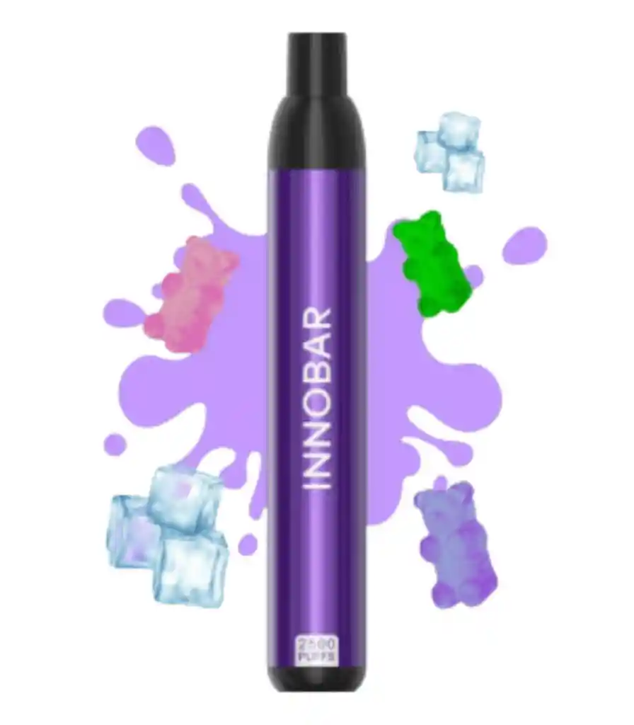 Vaporizador Innobar Tropical Gummy 2500 Puffs 0% Nic