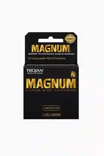 Trojan Magnum, Preservativo Grande 3 Unidades