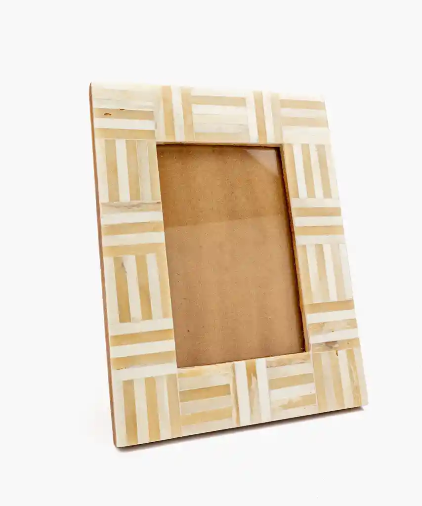 Marco De Fotos Mujer 10 X 15 Cm Beige