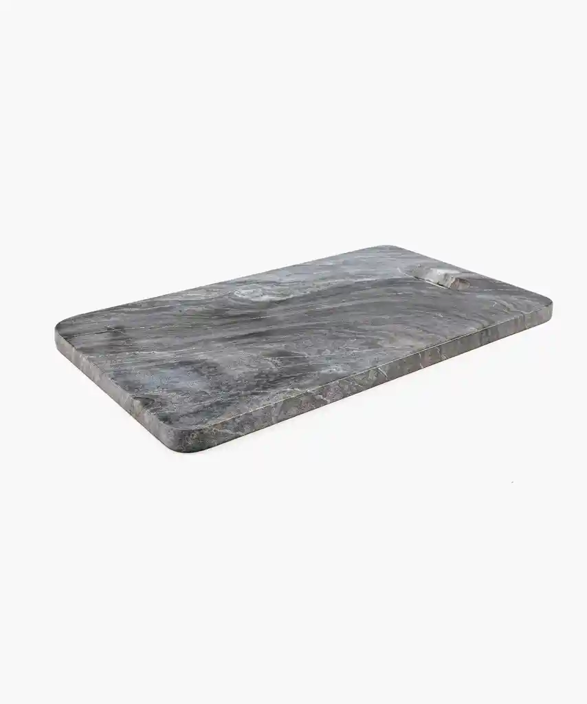 Tabla Mujer Mármol Rectagular Gris