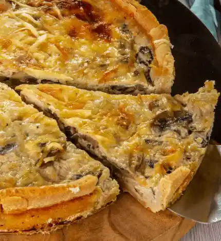 Quiche Cahampiñon Familiar Be Chef