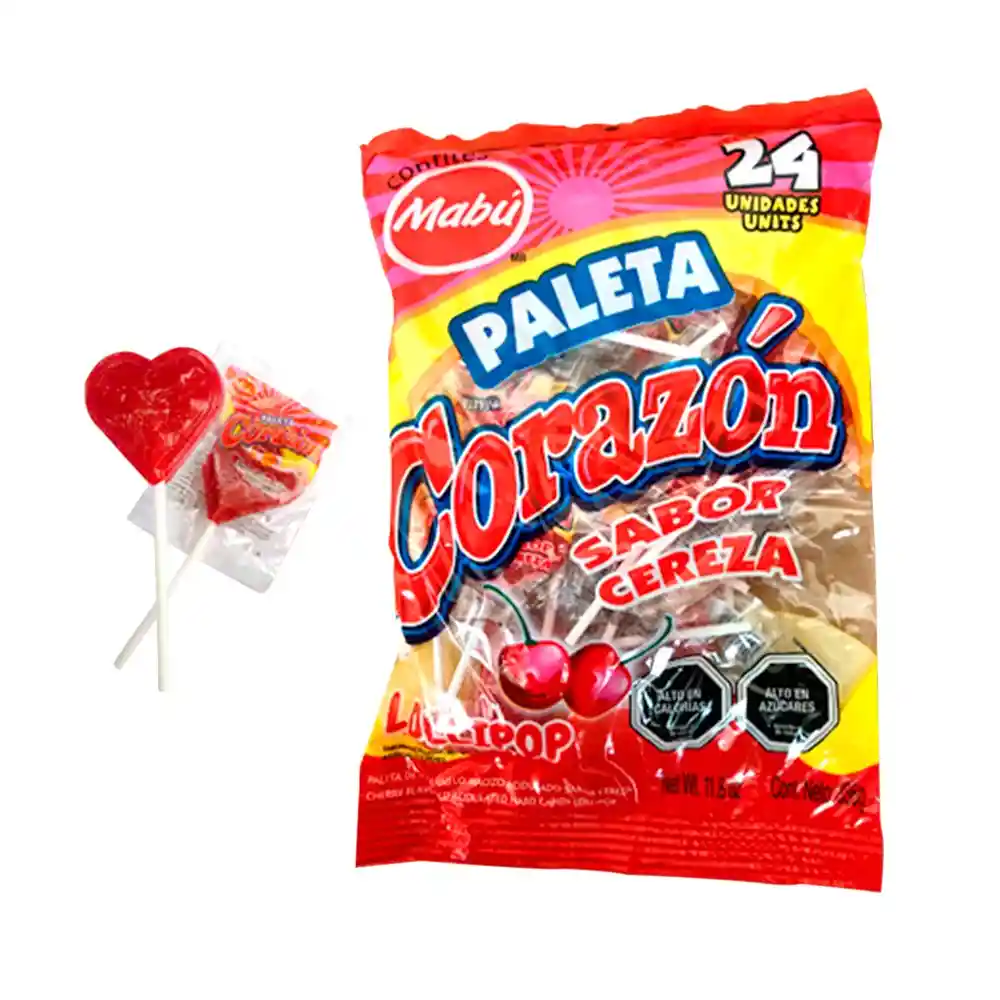 Paleta Corazon