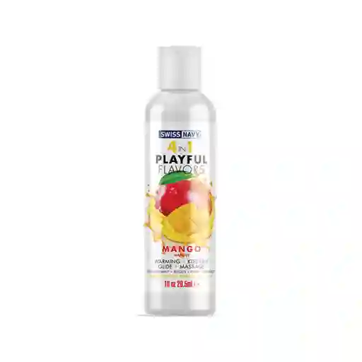 Lubricante Con Sabores Juguetones 4 En 1 - Mango