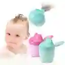 Vaso Enjuague Cascada Regadera De Ducha Baño Niños Bebes (turquesa)