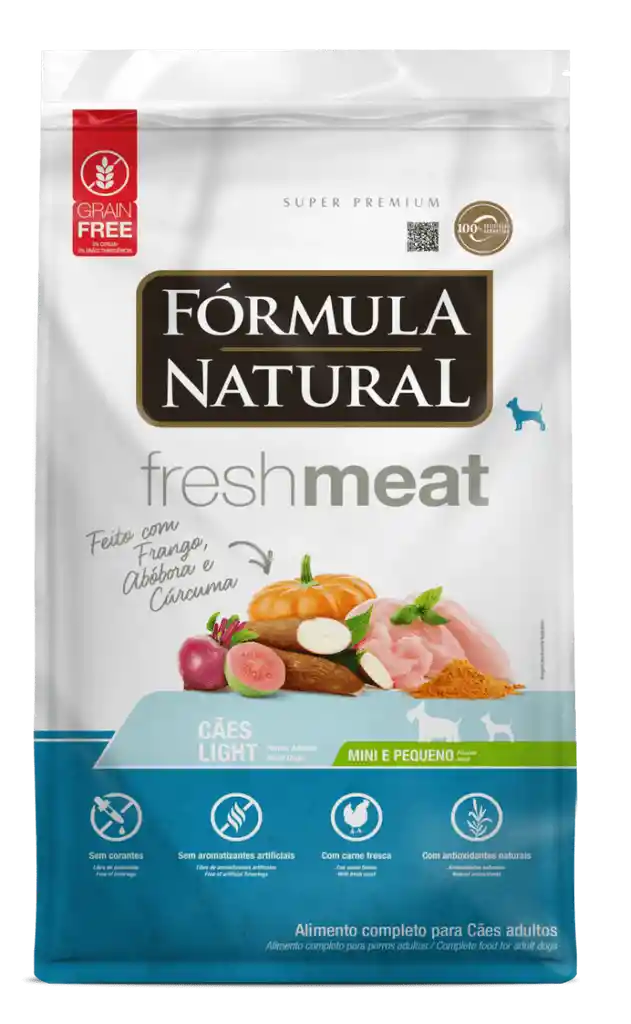 Formula Natural Fresh Meat Perro Adulto Light Razas Pequeñas 1kg