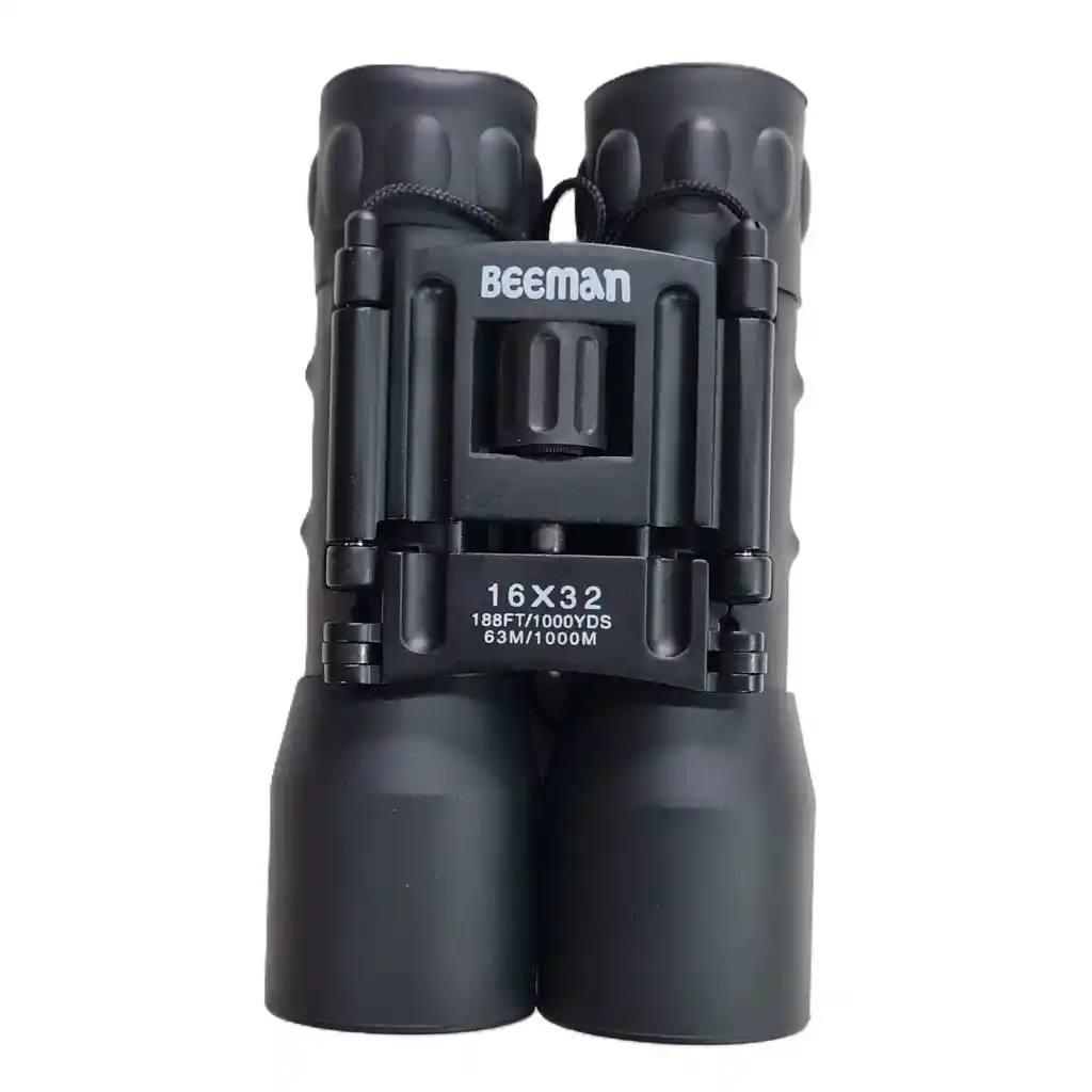 Binocular Beeman Filtro Azul 16x32 Goma Negro 12x4x13cms