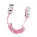 Arnes Anti Perdida Pulsera Brazalete Correa Seguridad Niños (rosa)