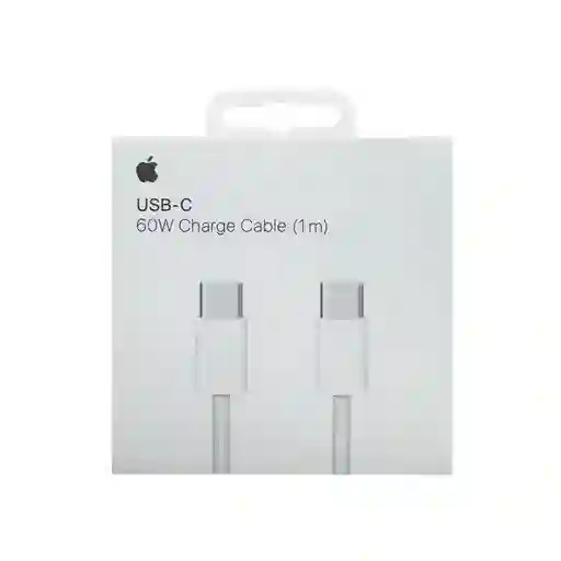 Cable Tipo C A Tipo C Bordado 1 Metro Apple