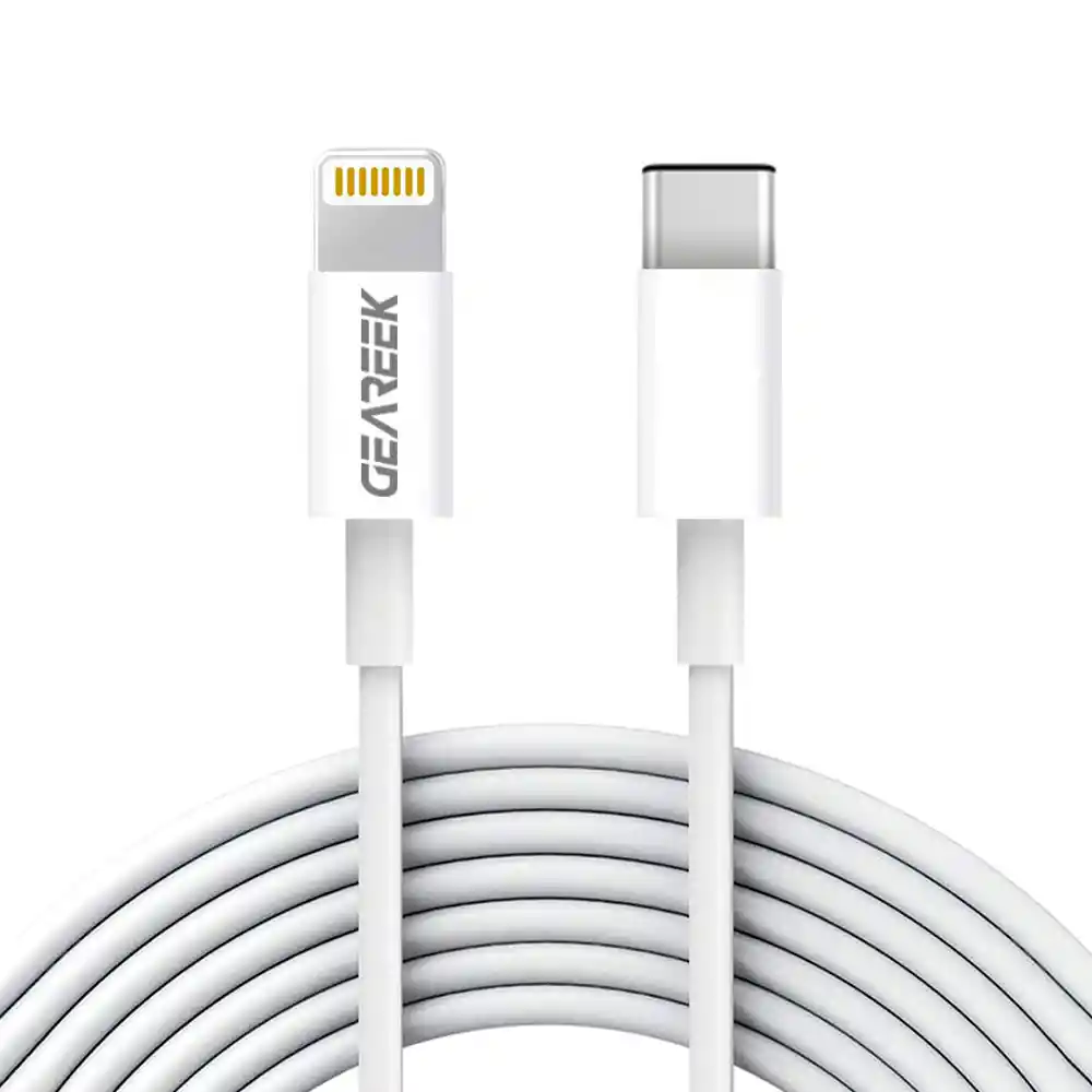 Cable Lightning A Tipo C (iphone) 2 Metros Geareek Powerpro