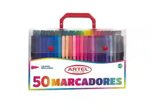 Estuche 50 Marcadores Artel