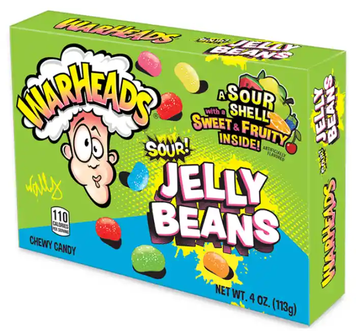 Warheads Jelly Beans