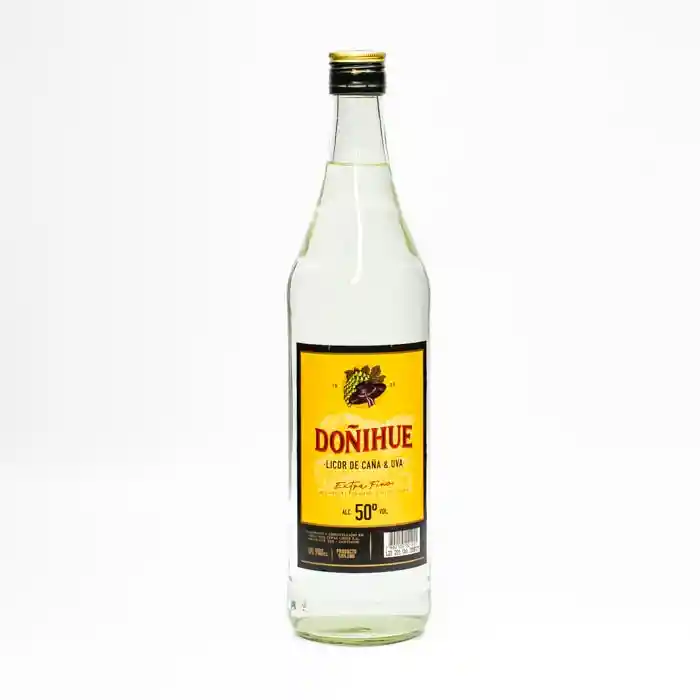 Aguardiente Doñihue Licor De Caña Y Uva 900cc