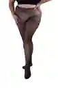 Panty Xxl Nylon 18 Denier Talla Especial Negro