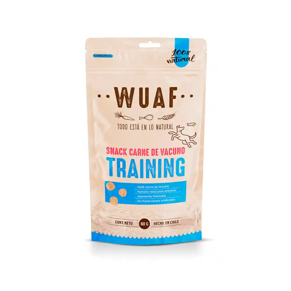 Wuaf Snack Adiestramiento Carne 60gr