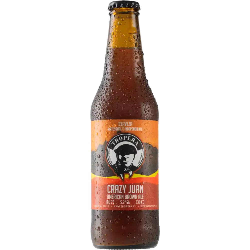 Cerveza Tropera Crazy Juan 5.2º G.l. 330cc