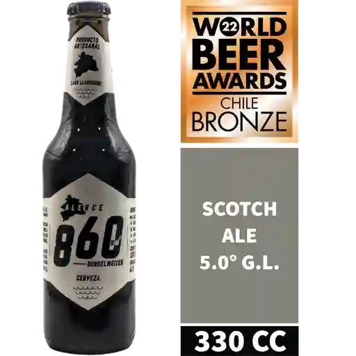 Cerveza 860 Alerce 6.5º G.l. 330cc