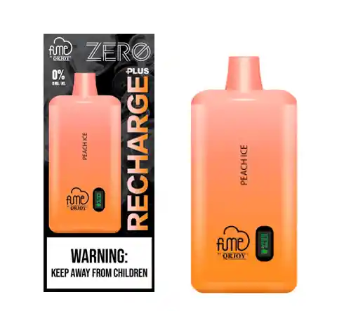 Vaper Fume Recharge Plus 0% Nic 10.000 Puff Peach Ice