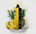 Vaper Fume Nicky Jam 15.000 Puff 0% Nic Calor Juice (banana, Pineapple)