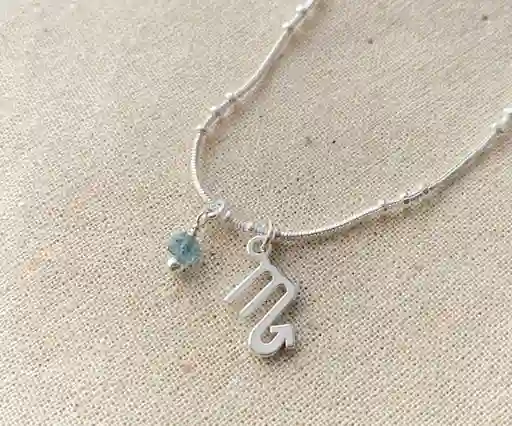 Cadenita Plata Zodiaco Scorpio