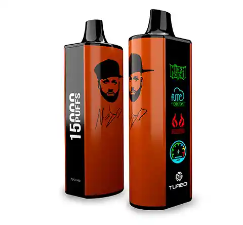 Vaper Fume Nicky Jam 15.000 Puff 0% Nic Peach Xxx (peach Ice)