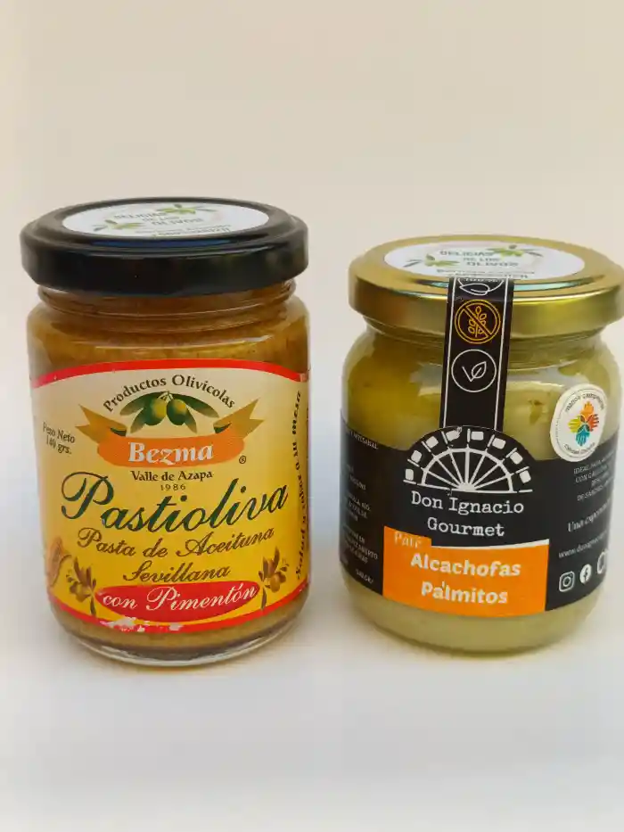 Pack Pastas De Aceitunas Y Alcachofas