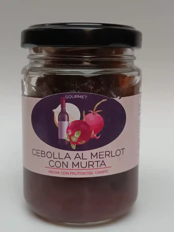 Mermelada Cebolla Al Merlot Con Murta