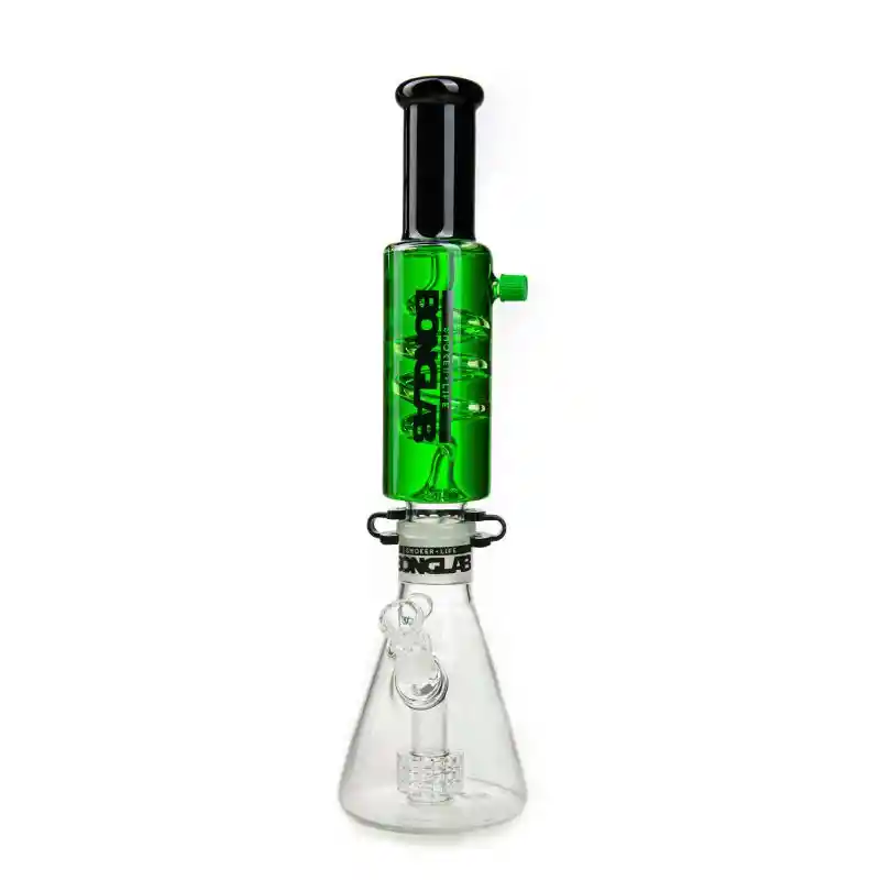 Bong Glycerin Green Avalanche Bonglab 50cm