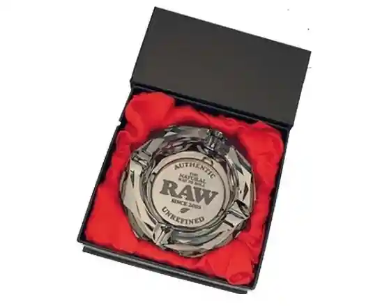 Cenicero Raw De Cristal Dark Side