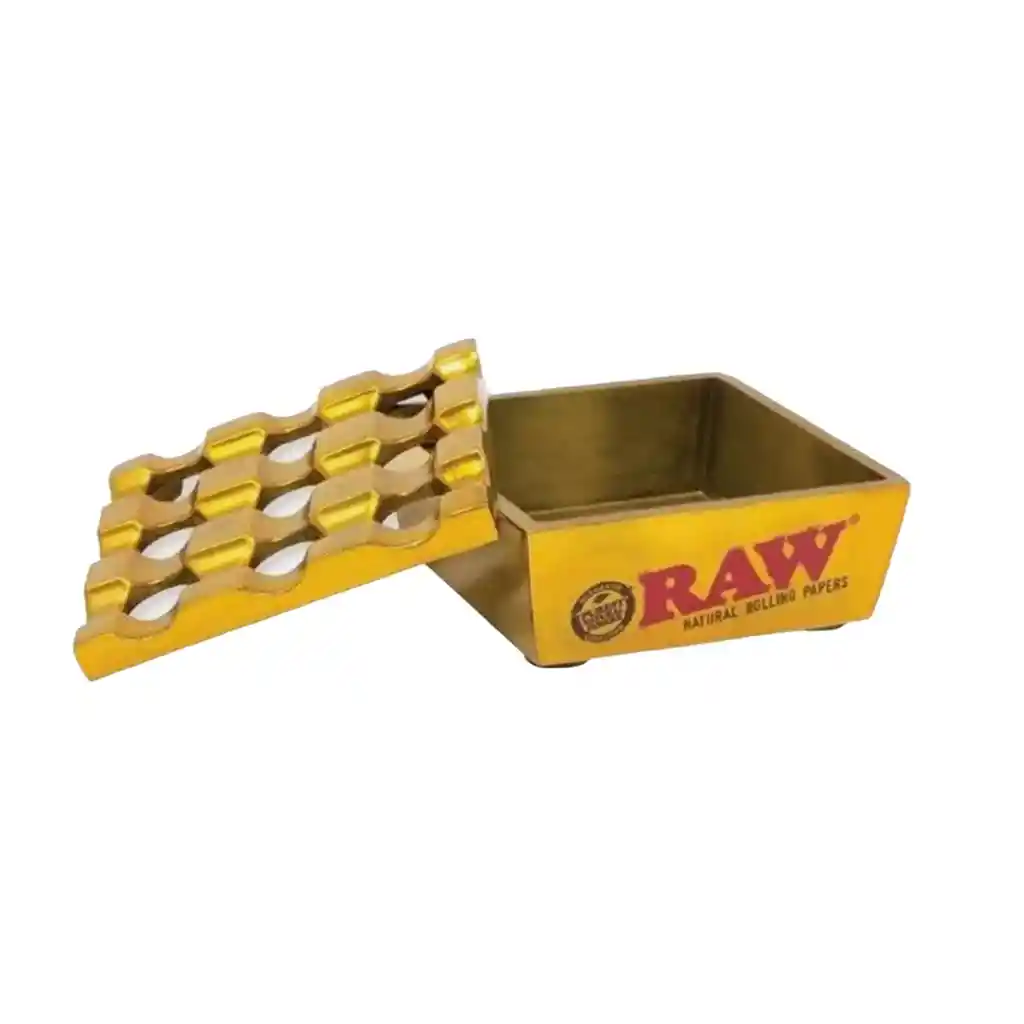 Cenicero Raw Metalico Dorado Anti Viento (regal Ashtray)