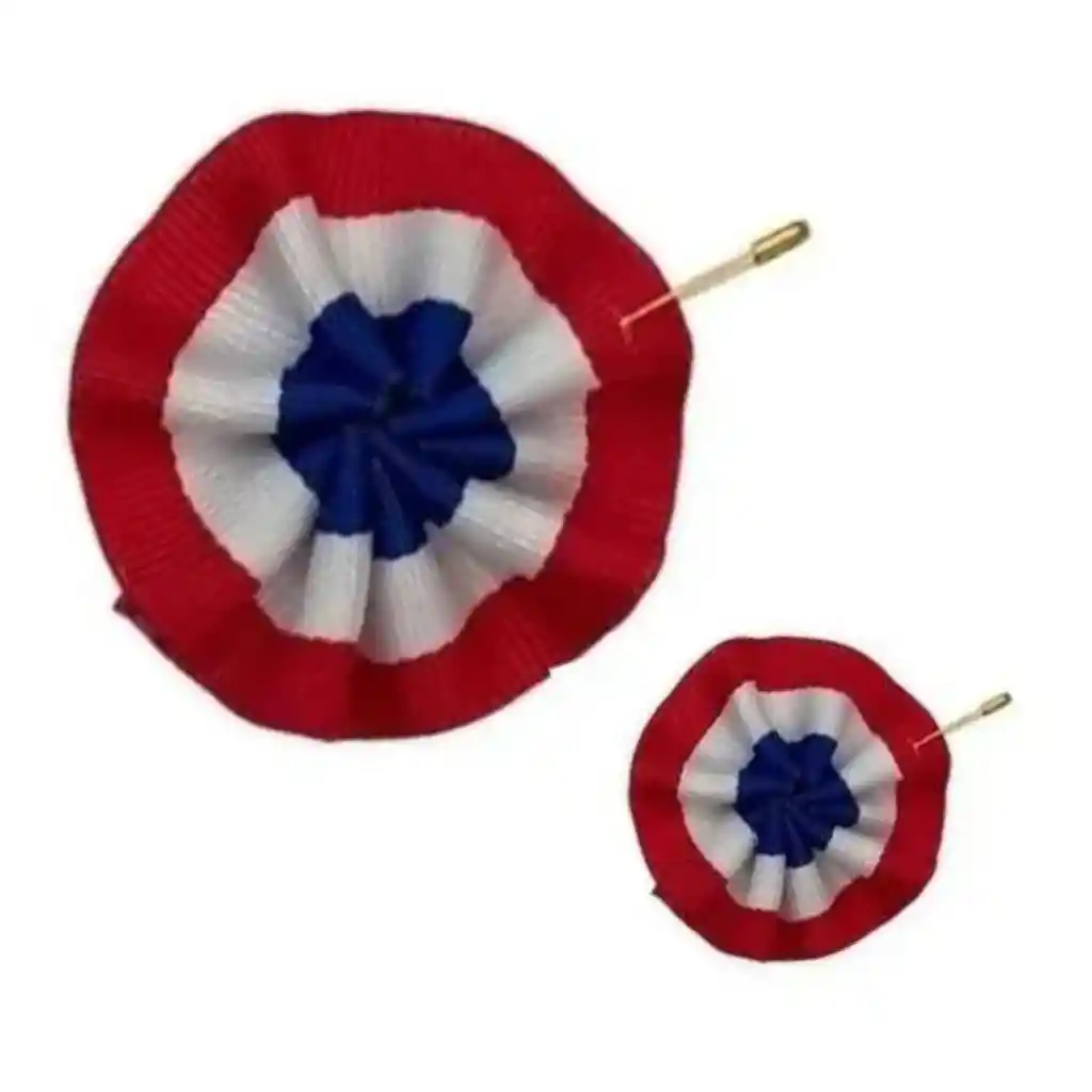 Broche Bandera De Chile Fiestas Patrias Tricolor