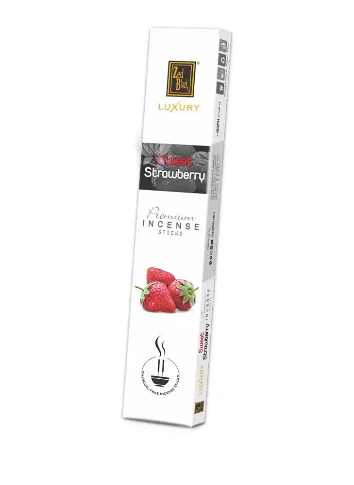 Incienso Zed Black Luxury Sweet Strawberry