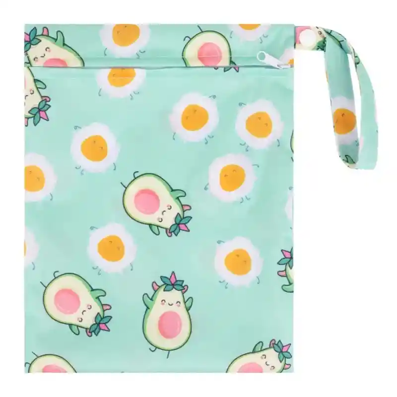 Porta Pañales Para Bolso Diseño Palta Kawaii