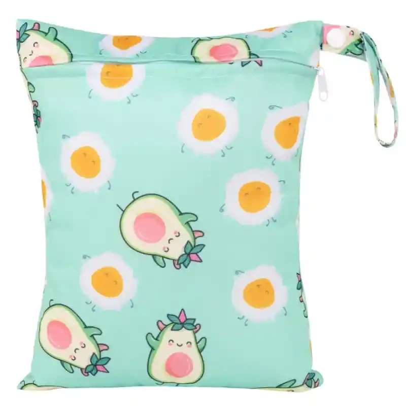 Porta Pañales Para Bolso Diseño Palta Kawaii