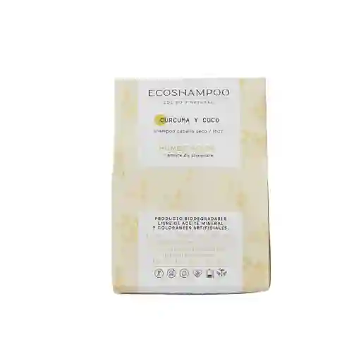 Ecoshampoo Shampoo En Barra Cúrcuma Y Coco