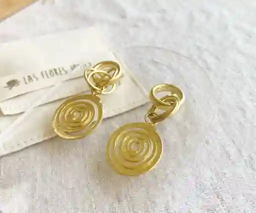 Aros Oro Espiral