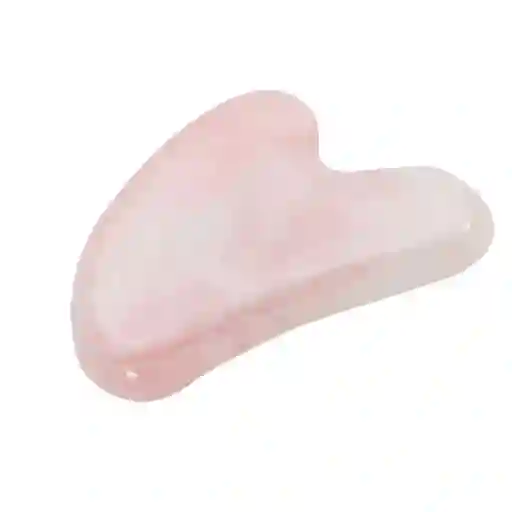 Piedra Facial Masajes Gua Sha Cuarzo Rosa