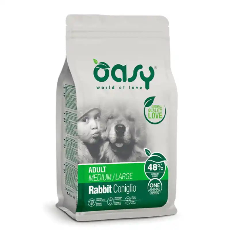 Oasy Oap Adulto Medium/large Conejo 12 Kg