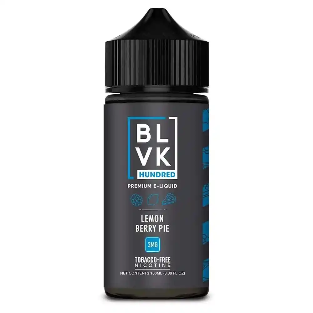 Blvk 100ml (lemon Berry Pie 3mg)