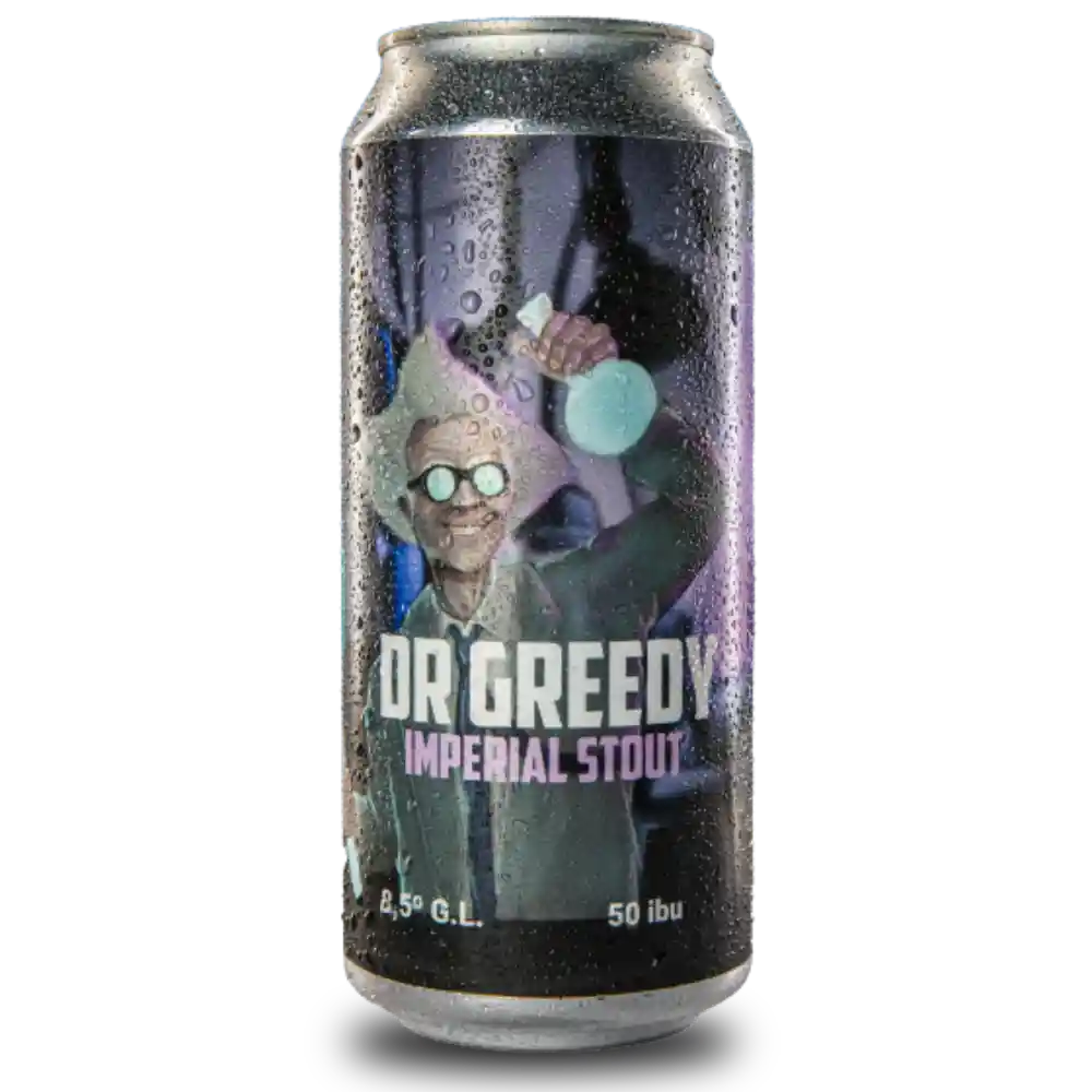 Cerveza Greed Dr Greedy 9.0º G.l. 473cc