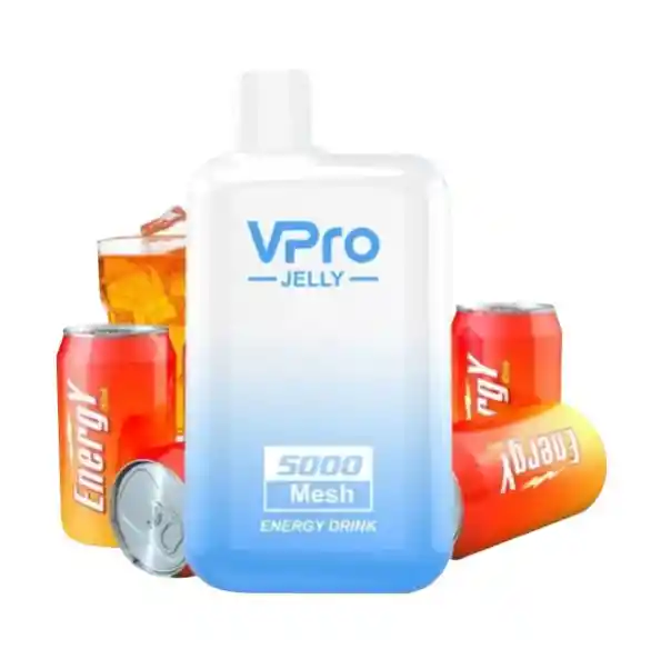 Vaper Vpro Jelly Energy Drink 5000 Puffs Con Nicotina 5%