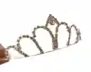 Diademas U Tiara De Diamantes De Imitación Brillantes 3.5xm Altura