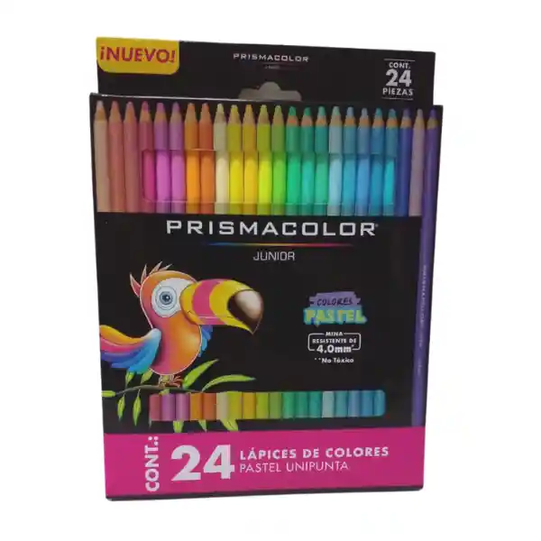 Lápiz 24 Colores Pastel Prismacolor