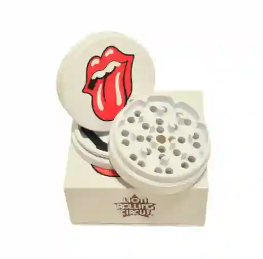 Grinder Moledor De Ceramica Blanco 60mm Lion Rolling Stones