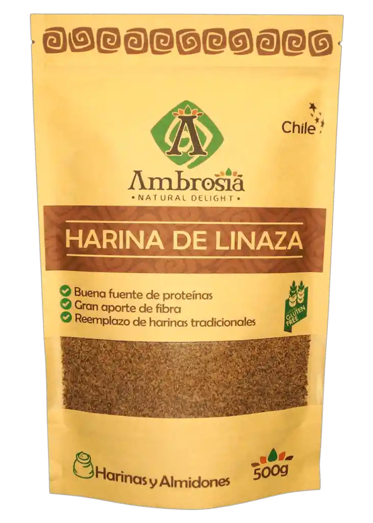 Harina De Linaza Libre De Gluten